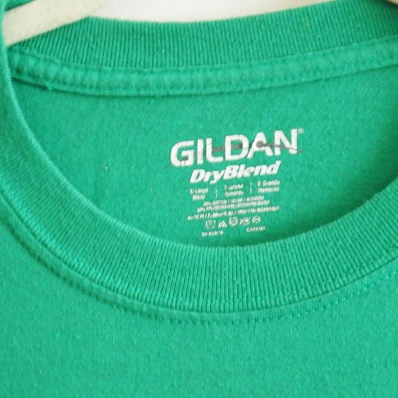 Gilden Green Clover Short Sleeve Tee XL - Picture 2 of 3